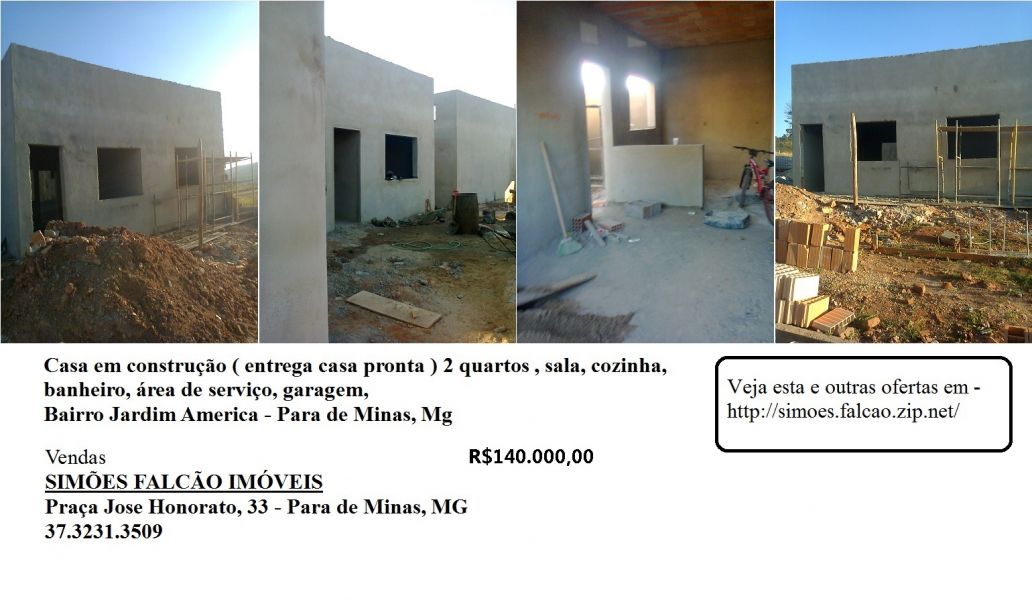 Casa 2 quartos - jardim america