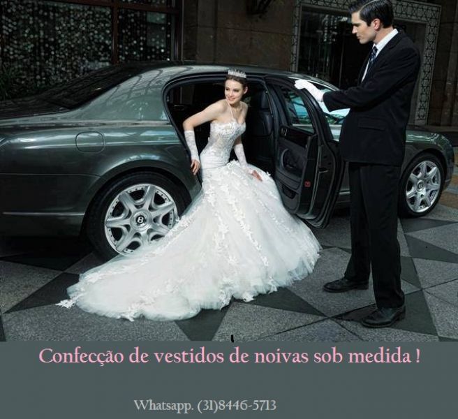 Vestido de noivas confecção sob medida 