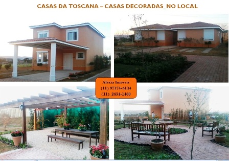 Casas da Toscana Sobrados isolados lançamento em Jundiaí