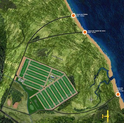 LOTES A 5 MIN DA FÁBRICA DA FIAT - PRAIA PONTAS DE PEDRA- GOIANA/PE.