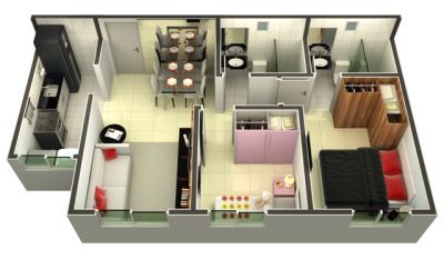 APARTAMENTO COM 2 QUARTOS BEIRA MAR PELO MINHA CASA MINHA VIDA ( CAIXA ECONOMICA FEDERAL )