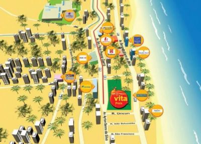 Melhor preço! Vita Praia Clube - Piedade - 75m2 Nascente! 2 vagas de GARAGEM! — Jaboatão dos Guarara