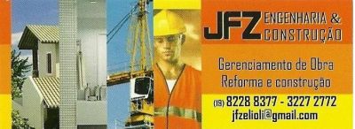 Pedreiro, eletricista JFZengenharia & construção