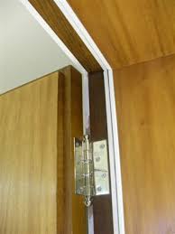 Porta acústica em madeira