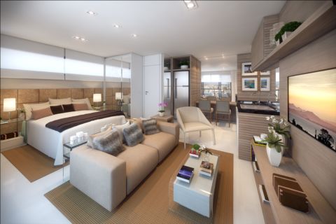 Estação Gabrielle Campo Belo - Aptos de 36 m² á 84 m² - 1 dormt !!!!