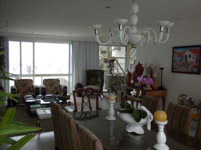 Cobertura Duplex 4/4(1 suíte) Campo Grande 418m2 - 8 vagas de garagens