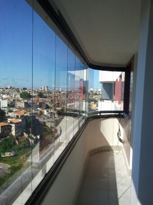 Envidraçamento de varanda - fechamento de sacada