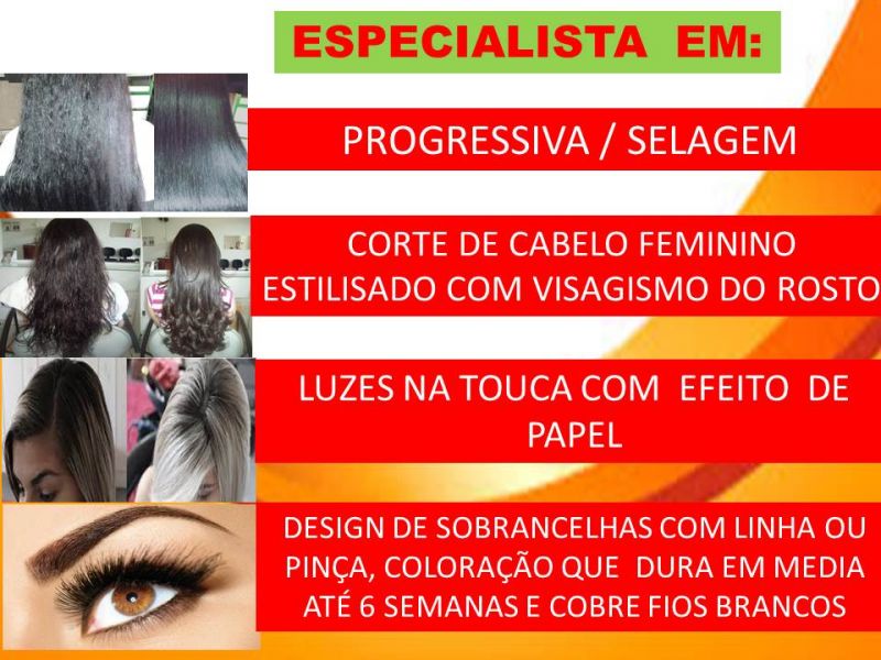 Atendimento a domicilio Goiânia Visual Cabeleireiros 62985545479