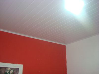Rebaixamento de  teto em PVC