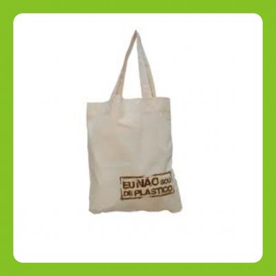 Sacolas Ecológicas, Sacolas Retornáveis em algodão cru, ecobags
