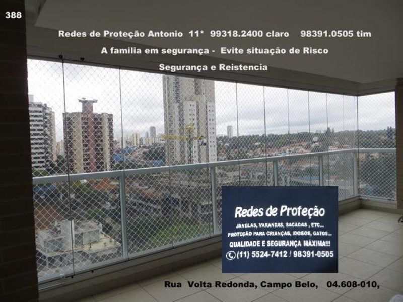 Redes de Proteção no Campo Limpo, (11)   98391-05050 Whatsapp