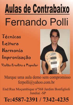 Aulas de contrabaixo