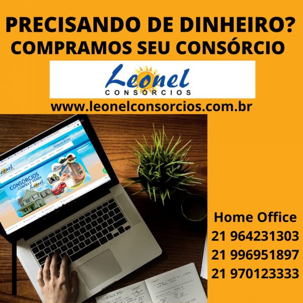 COMPRAMOS! Transforme seu consórcio em dinheiro na hora.