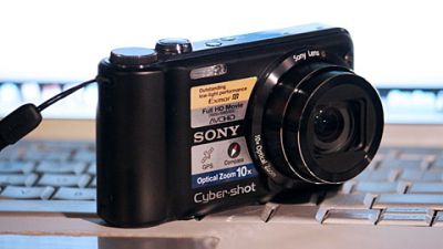 CÂMERA SONY DSC-HX5V 10.2 MP +GPS+BÚSSOLA+FULL HD