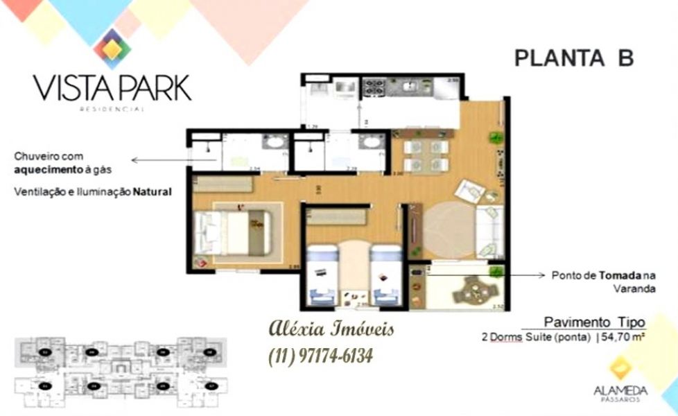 Vista Park Apartamentos Alameda Bosque entrega jan/2016