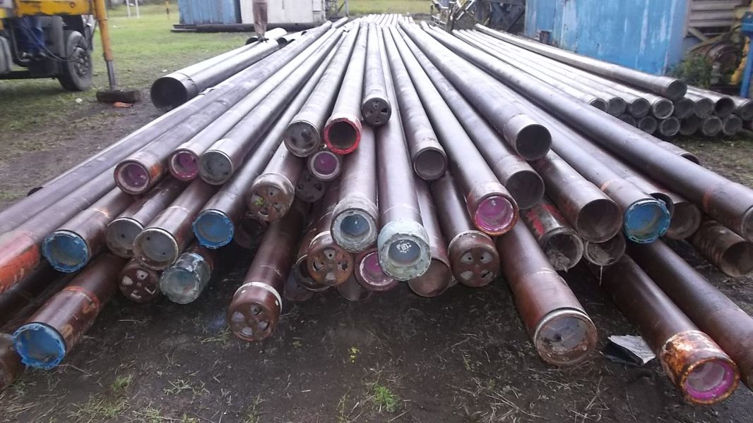 35,5 ton de tubos de aço de 7 x 0,362 pol