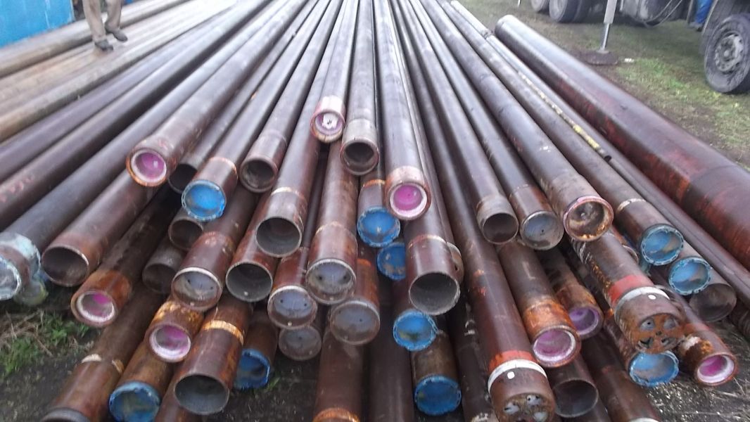 35,5 ton de tubos de aço de 7 x 0,362 pol