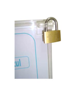 Envelope Acrílico com cadeado