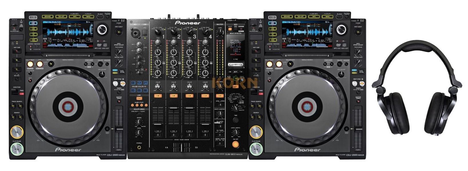 2X PIONEER CDJ-350 Turntable + DJM-350 Mixer....$1,100