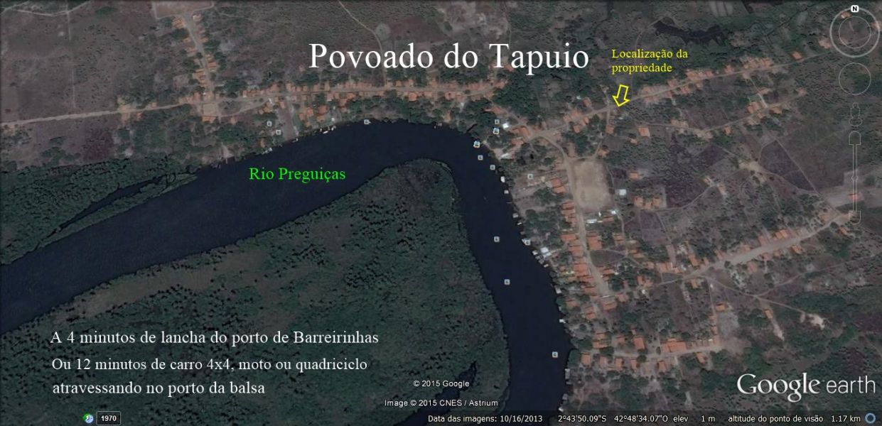 Casa na região dos lençóis maranhenses em Barreirinhas