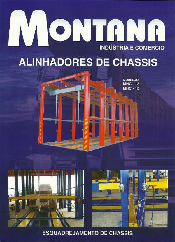 Alinhador e desempenador de chassis