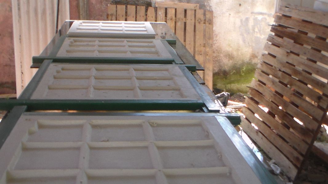 Forma para fabricação de placa de gesso