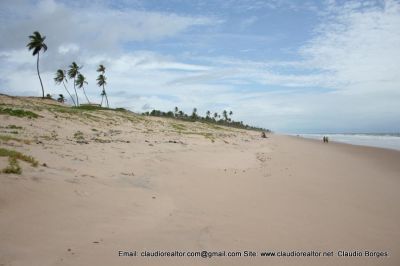 Terreno a venda no Litoral norte, Frente para o mar, 175.000 m2.