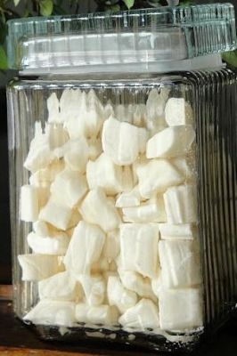 Balas de coco caseiras para festas, eventos e buffet