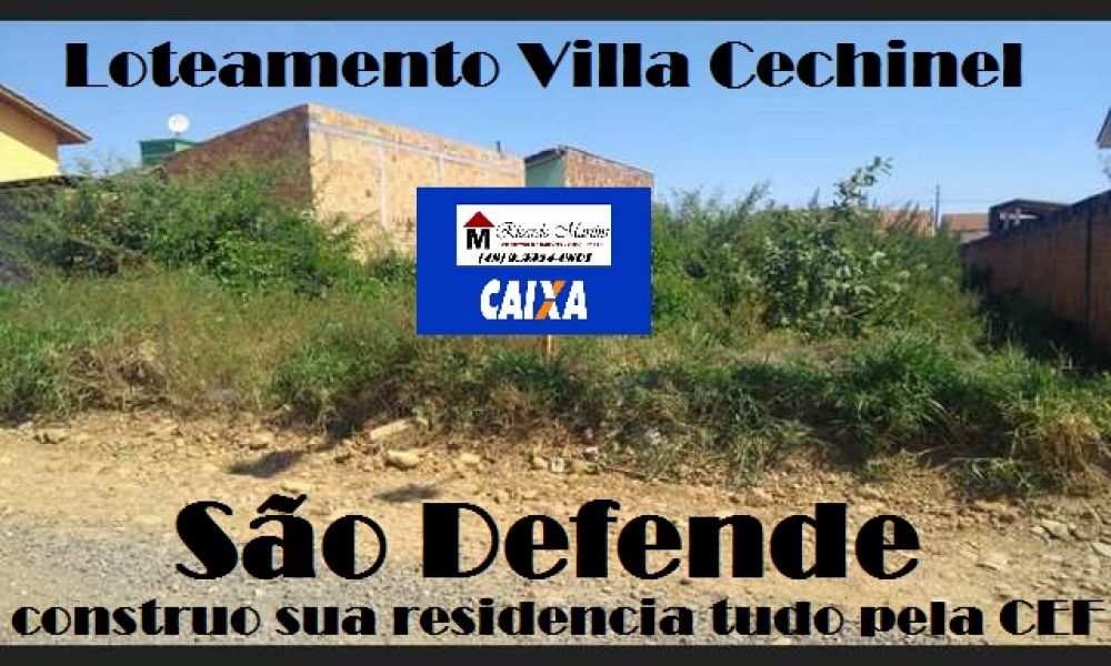 Terreno a venda Loteamento Villa Cechinel São Defende Criciúma