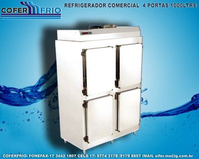 GELADEIRAS 4/6 PORTAS inox 