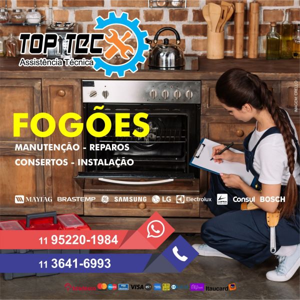 Conserto em Fogão - Vila Matilde