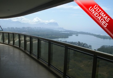 Itauna Gold apartamento 4 suítes barra da tijuca vista mar (21) 8791-3010