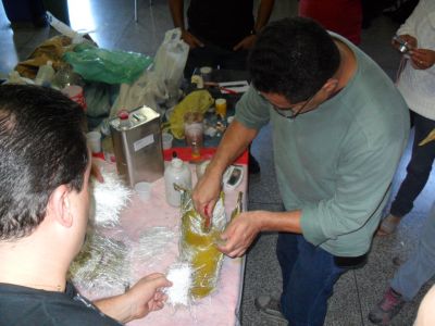 Fibra de Vidro e Mármore sintético 