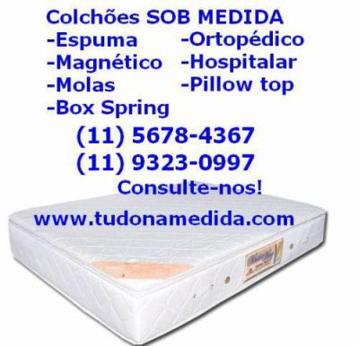 Colchao sob medida fabrica de colchão (11) 5678-4367
