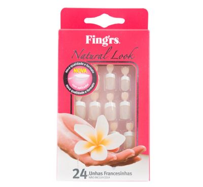 kit colocação de unhas francesinha sitema f1