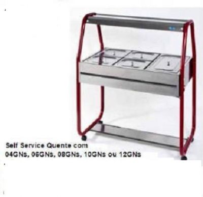 BALCÃO SELF SERVICE QUENTE OU FRIO