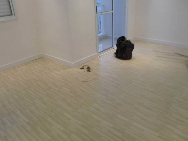 Instalação de piso laminado