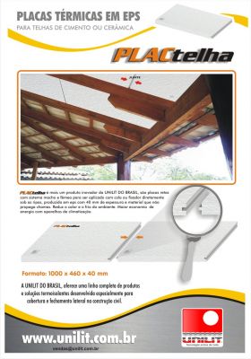 ISOLAMENTO TÉRMICO PARA TELHADO - UNILIT DO BRASIL