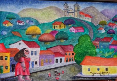 IGNACIO DA NEGA ARTISTA NAIF CATALOGADO 