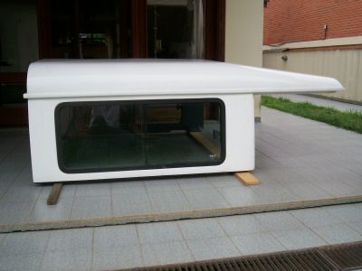 capota fibra land rover 90