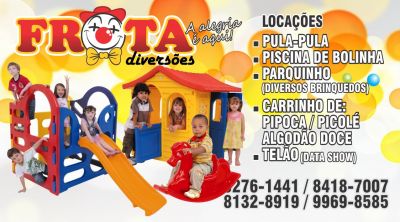 Locação de Pula-Pula, Pisc. de Bolinha e outros