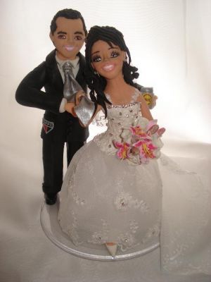 Noivinhos Topo de Bolo