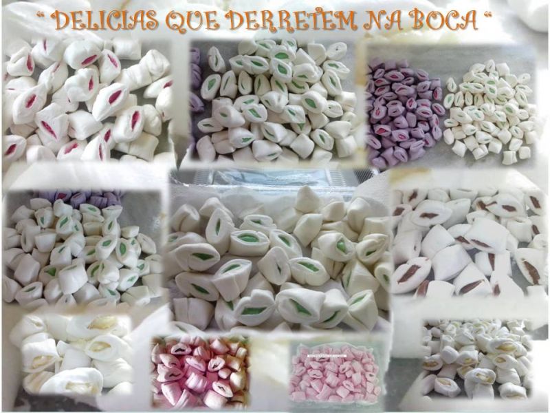Balas de coco - 100% caseiras- Balas de coco caseiras.