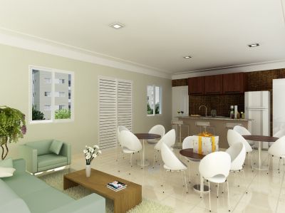 Apto 2 dorms em construção