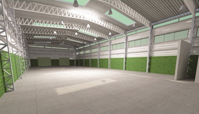 Galpões industriais lotes e estrutura!!