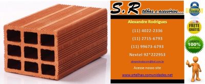 Blocos cerâmicos 11,5x14x24 bloquinho só R$ 0,45 á peça frete grátis!