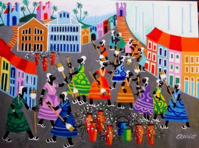 AECIO TEMA LAVAGEM DAS ESCADARIAS DO BONFIM MEDIDA 50X70 A VENDA COM AJUR SP 