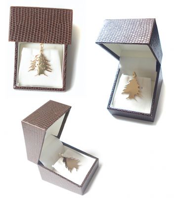 CEDRO DO LÍBANO PINGENTE DE OURO 18KL