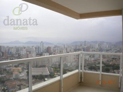 Apto entregue com 3 dormitórios, Ponta da Praia, Santos