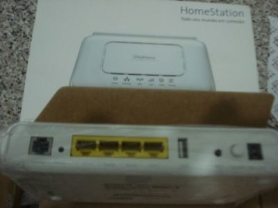 Modem Roteador Adsl Wi-fi Telefonica Homestation